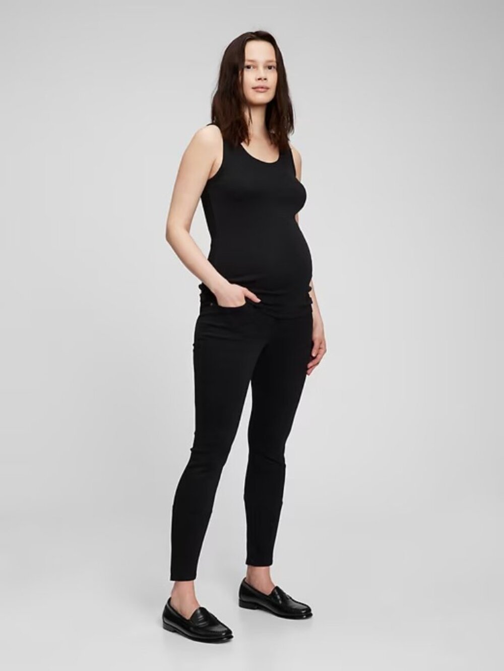 NWT Gap Maternity Full Panel Skinny Jeans